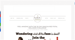Desktop Screenshot of mixwellness.com